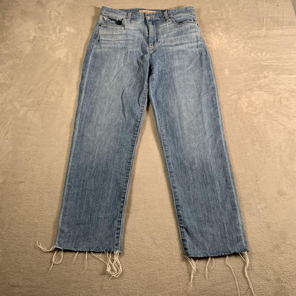 Joe's Jeans Jeans Womens 28 Mid Rise Straight Leg Raw Hem Denim TADYL05-917